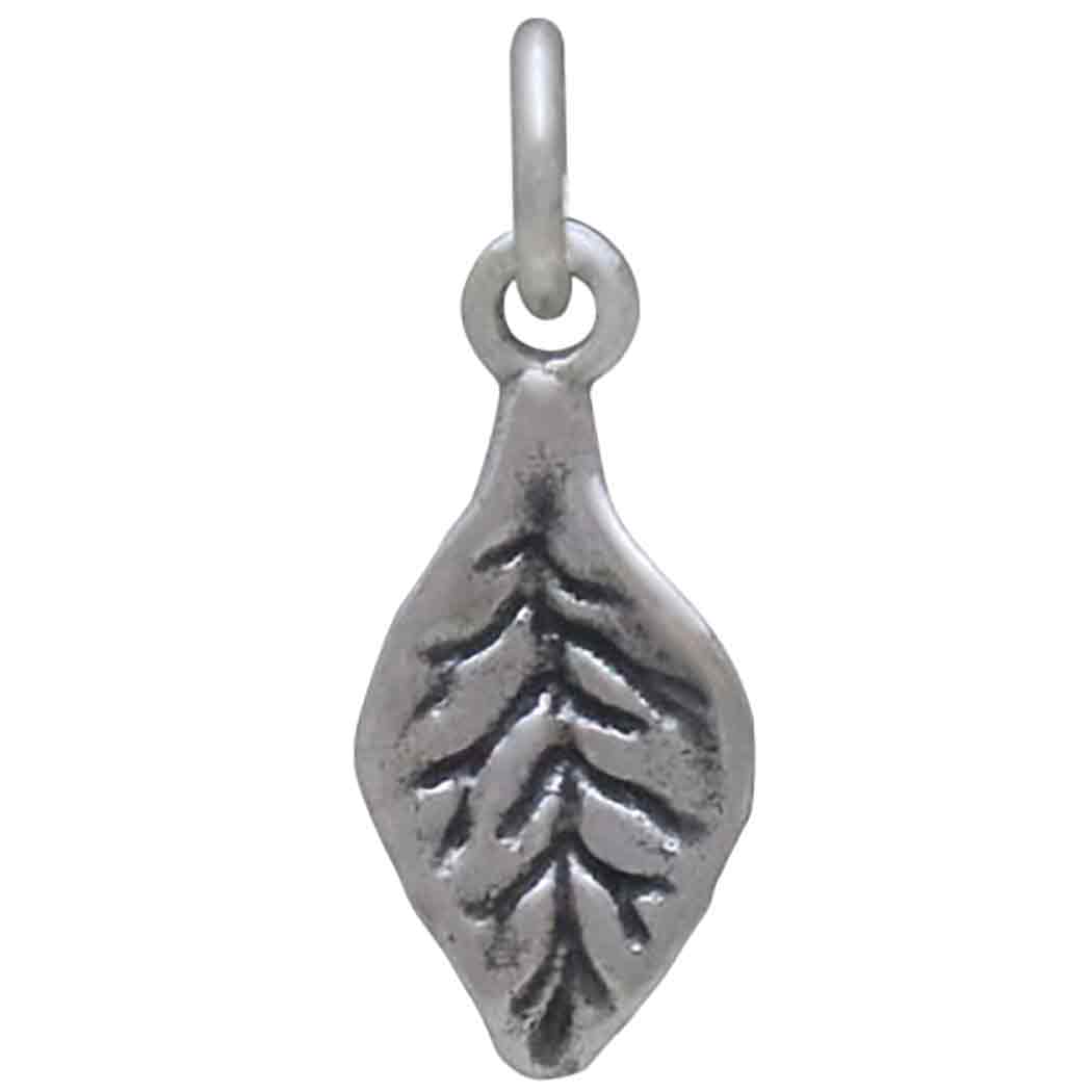 Fern Leaf Charms, Large Long Fern Leaf Pendant Beads, up to 4 Pcs, Antique  Silver 28x63mm CM0753S 