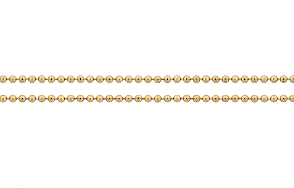 14Kt Gold Filled 1.2mm Ball Chain - 20ft