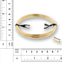 14Kt Gold Filled 26 Gauge Half Hard Round Wire - 0.5ozt – Plazko