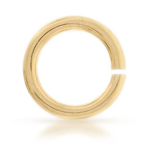 Open Jump Ring 14Kt Gold Filled 24ga 3mm - 100pcs/pack
