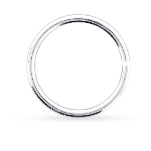 Sterling Silver 22ga 3mm Open Jump Ring - 100pcs/pk
