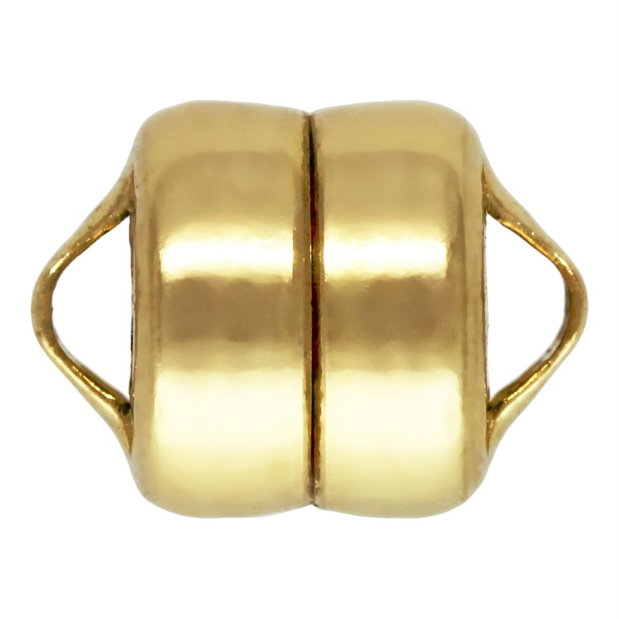 14Kt Gold Filled 5.5mm Magnetic Clasp - 2 sets/pack
