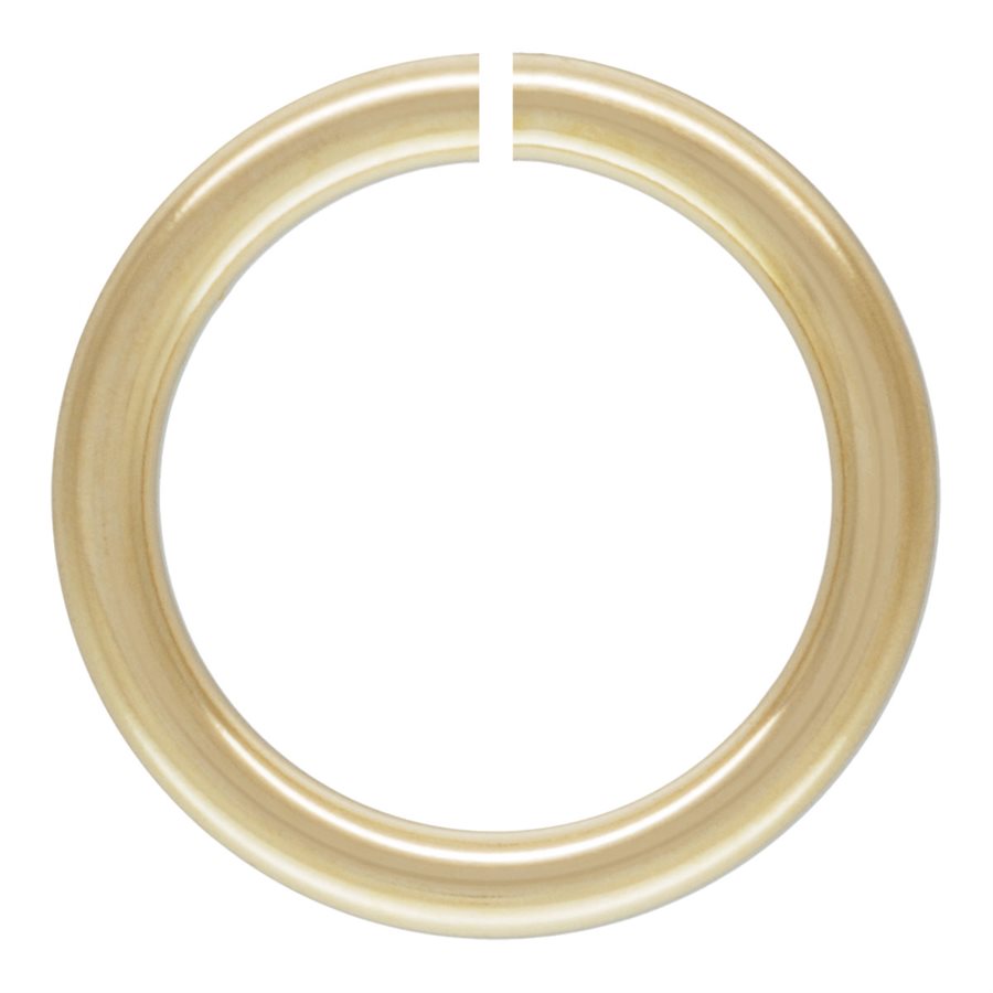14Kt Gold Filled 20ga 6mm Open Jump Ring - 20pcs