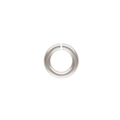 Click and Lock Jump Rings Sterling Silver 20.5 gauge 4mm Open Jump Ring - 50pcs/pk