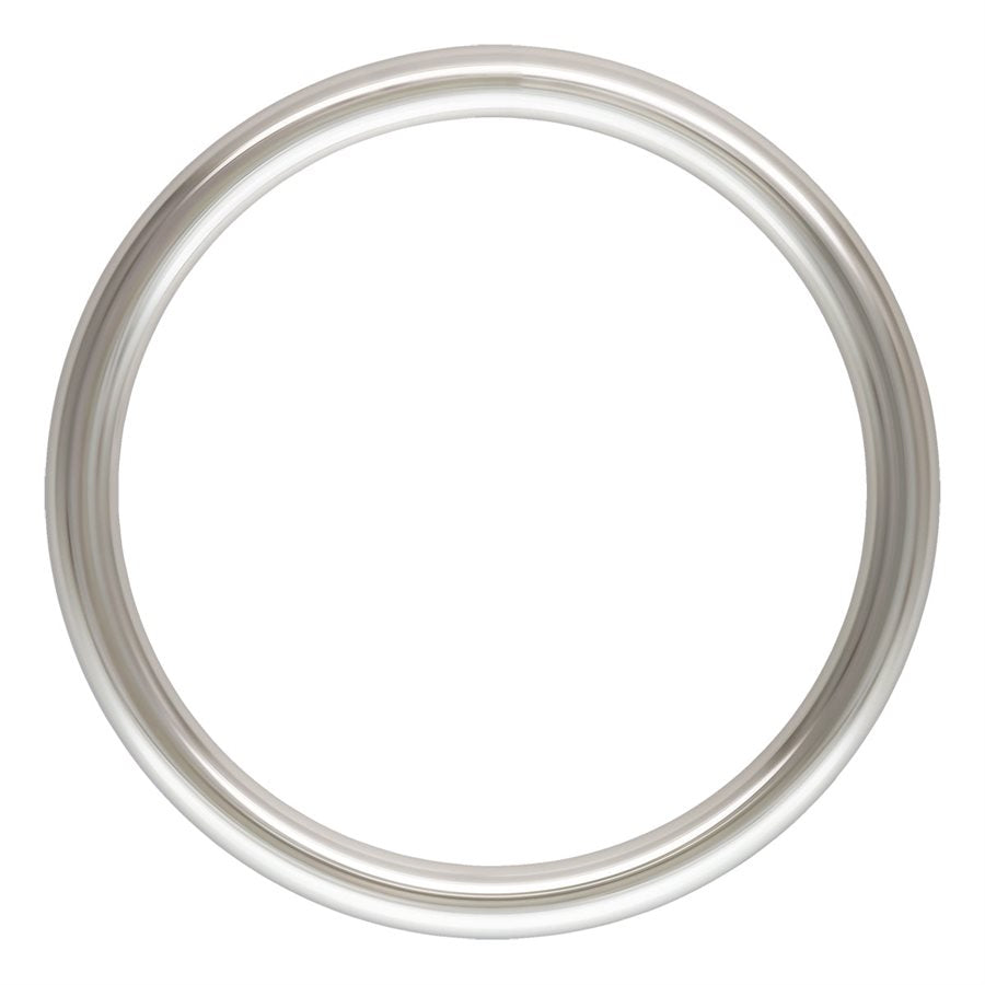 Geschlossener Biegering aus Sterlingsilber, 20 g, 9 mm, 20 Stück/Packung 