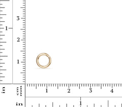 7mm 16 gauge 14k Gold filled Open Jump Rings (20pcs/pk) GR27