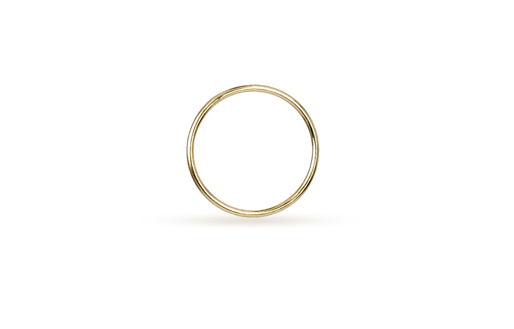 14Kt Gold Filled Stacking Rings 15x1mm Size 2 - 4pcs/pack