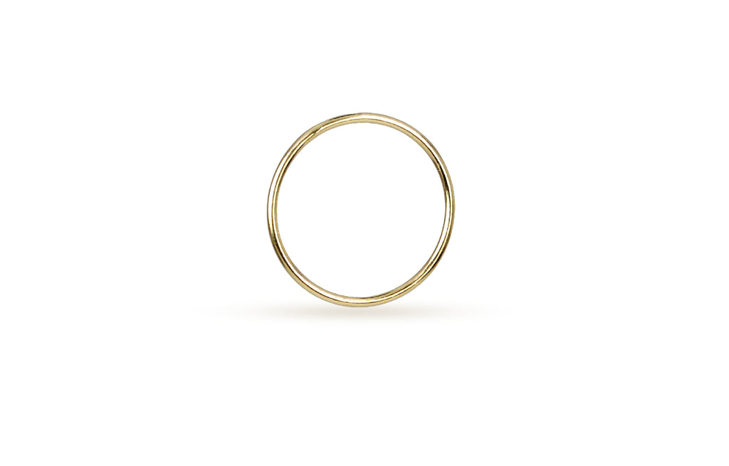 14Kt Gold Filled Stacking Rings 18x1mm Size 5.5 - 4pcs/pack