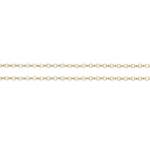 14Kt Gold Filled 1.2mm Rolo Chain -100 Feet