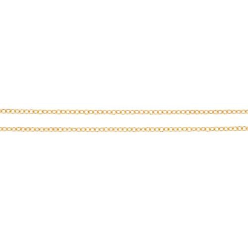14Kt Gold Filled 1.3x1mm Cable Chain - 20ft