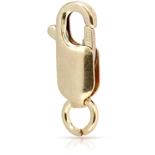 14Kt Gold Filled 10.3x3mm Lobster Clasp W/ Open Ring - 5pcs/pk