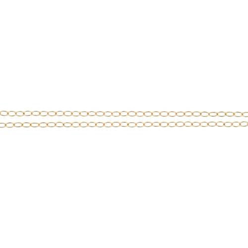 14Kt Gold Filled 2.2x1.3mm Cable Chain - 20ft