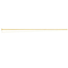 thumbnail image 2 of 10-Pack 1.5" 24 Gauge Gold-Filled Head Pins – Round Wire, Made In USA (Jewelry Making) 2 of 5