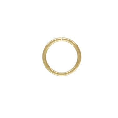 14Kt Gold Filled Jump Ring C&L 19ga (0.89x9mm) Click and Lock Open Jump Rings - 10pcs