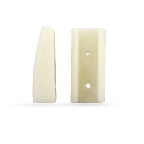 BeadSmith Replacement White Nylon Jaws For Flat Nose Pliers - 2pcs/ 1pair