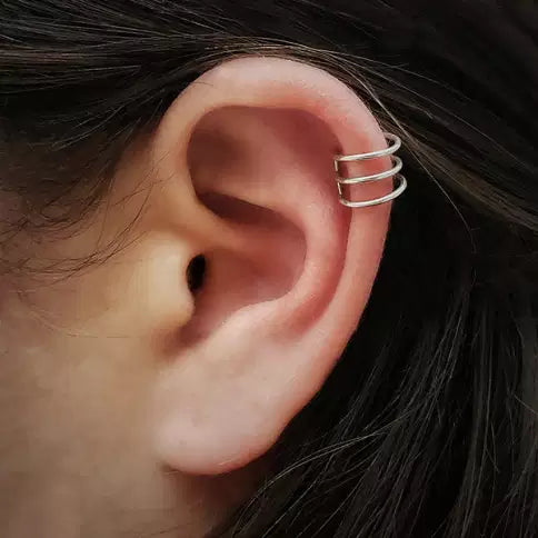 Sterling Silver - Simple Ear Cuff