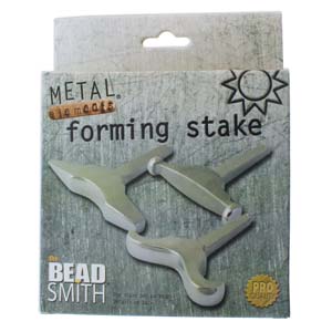 The Beadsmith  Metal elements Mini Double Convex Forming Stake For Metal Forming