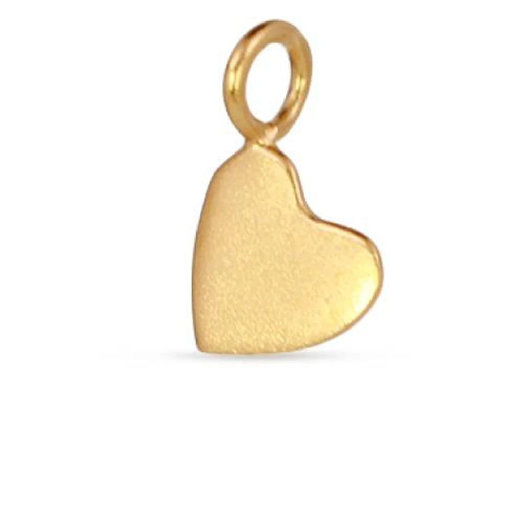 24kt Gold Heart Charm