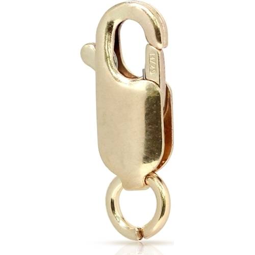 Lobster Clasp W/ Open Ring 14Kt Gold Filled 8.4mm - 5pcs/pack