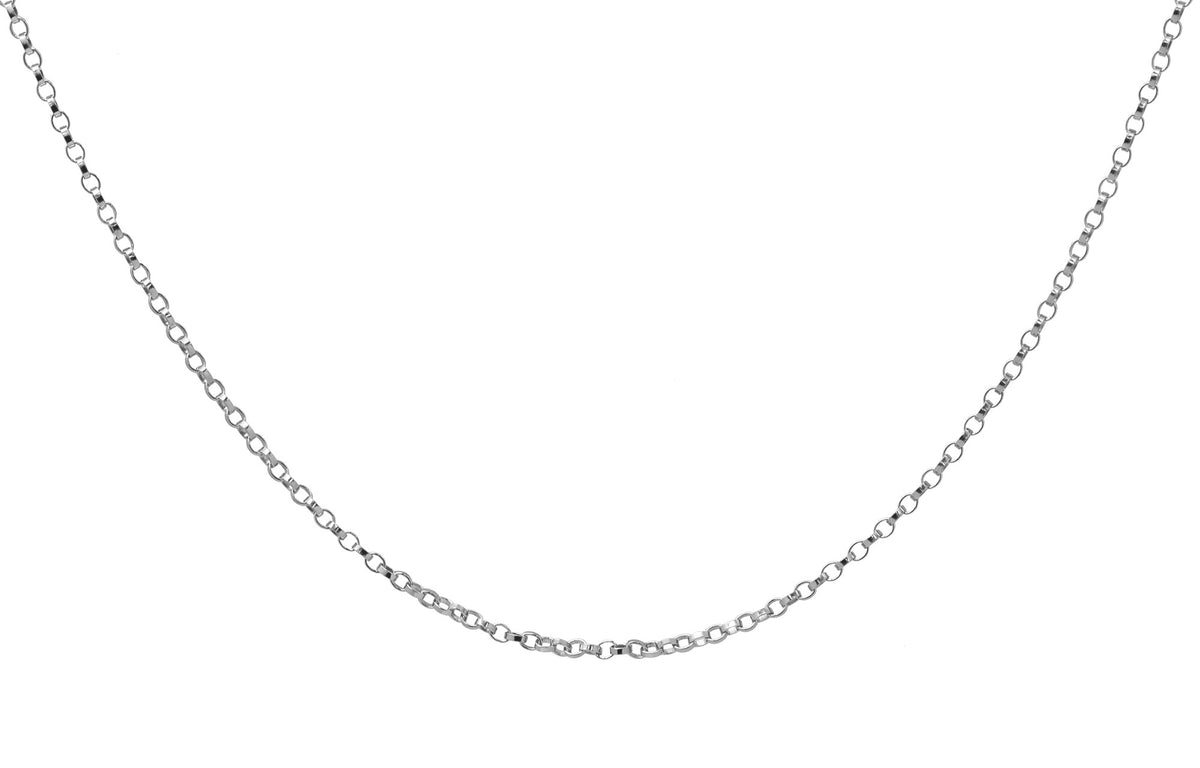 Sterling Silver 1.2mm Heavy Rolo Chain - 20ft – Plazko