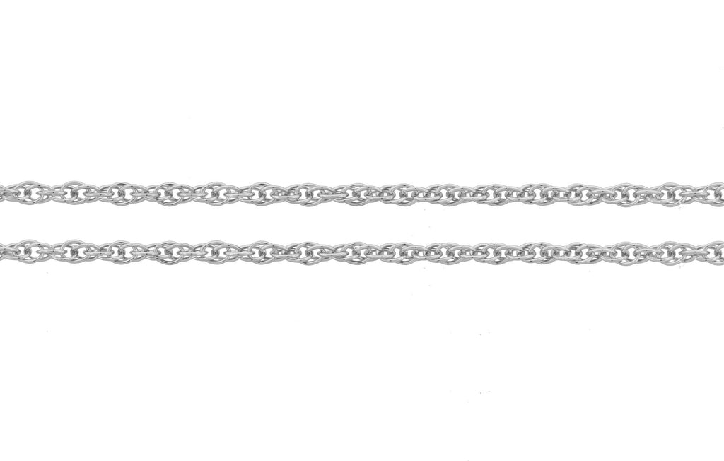 Sterling Silver 1.3mm Rope Chain - 100ft