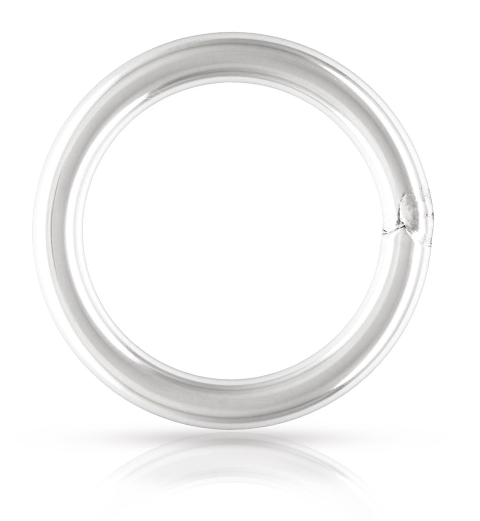 Sterling Silver 18ga 5mm Closed Jump Ring - 10pcs/pack