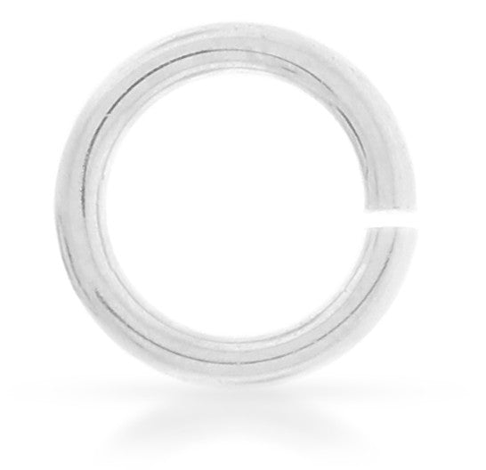 Sterling Silver 19 Gauge 3mm Open Jump Ring - 100pcs/pack