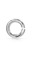 4mm Sterling Silver - 25 Pack LOCKING JUMP RINGS No Solder Needed - 20  Gauge