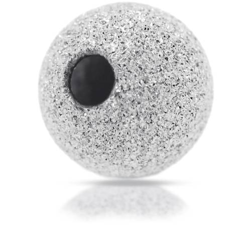 Sterling Silver 4mm Stardust Bead - 20pcs/pk