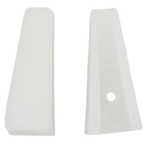 The BeadSmith Replacement White Nylon Jaws For Chain Nose Pliers - 2pcs